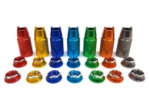 Aluminum Switch Nuts for Radio Controller