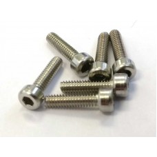 Stainless Steel M2x8 Screws (socket cap) 16pcs