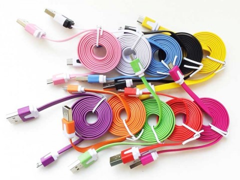 Micro USB flat cable
